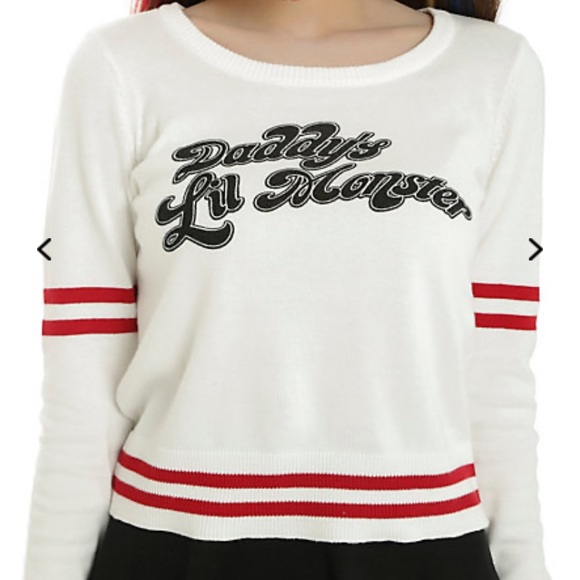 SOLD Harley Quinn Sweater - Picture 1 of 3